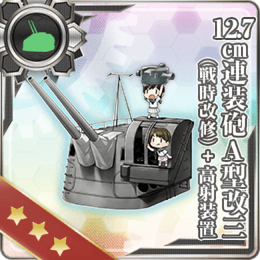 Equipment Card 12.7cm Twin Gun Mount Model A Kai 3 (Wartime Modification) + Anti-Aircraft Fire Director.png