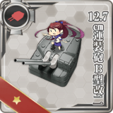 12.7cm Twin Gun Mount Model B Kai 2