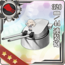 320mm/44 Twin Gun Mount