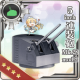 5inch Twin Gun Mount Mk.28 mod.2