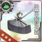 90mm Single High-angle Gun Mount