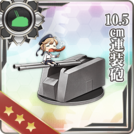10.5cm Twin Gun Mount