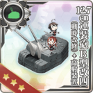 12.7cm Twin Gun Mount Model B Kai 4 (Wartime Modification) + Anti-Aircraft Fire Director