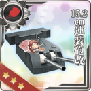 15.2cm Twin Gun Mount Kai