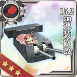 15.2cm Twin Gun Mount Kai