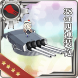 38cm Quadruple Gun Mount