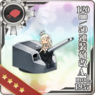 120mm/50 Twin Gun Mount Kai A.mod.1937