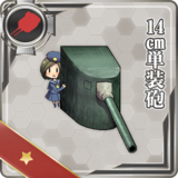 14cm Single Gun Mount
