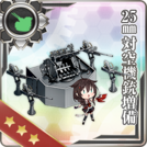 25mm Anti-aircraft Autocannon Mount & Machine Guns