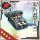 15.2cm Twin Gun Mount Kai 2