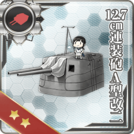 12.7cm Twin Gun Mount Model A Kai 2